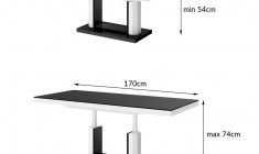 QUADRO LUX coffee table (high gloss)